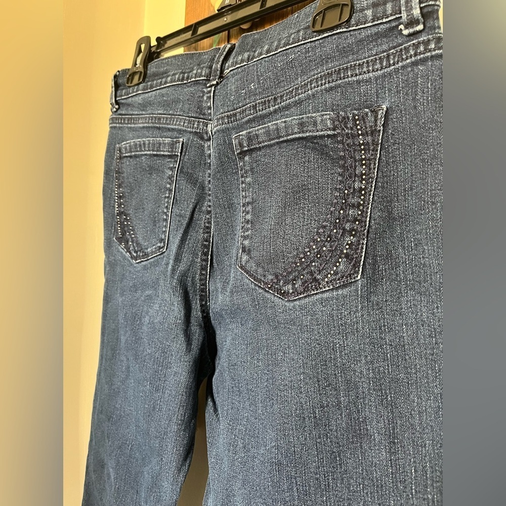 Gloria Vanderbilt Amanda Jeans Original Slimming Jeans Stretch Missy Sz 12 Short - Picture 9 of 11